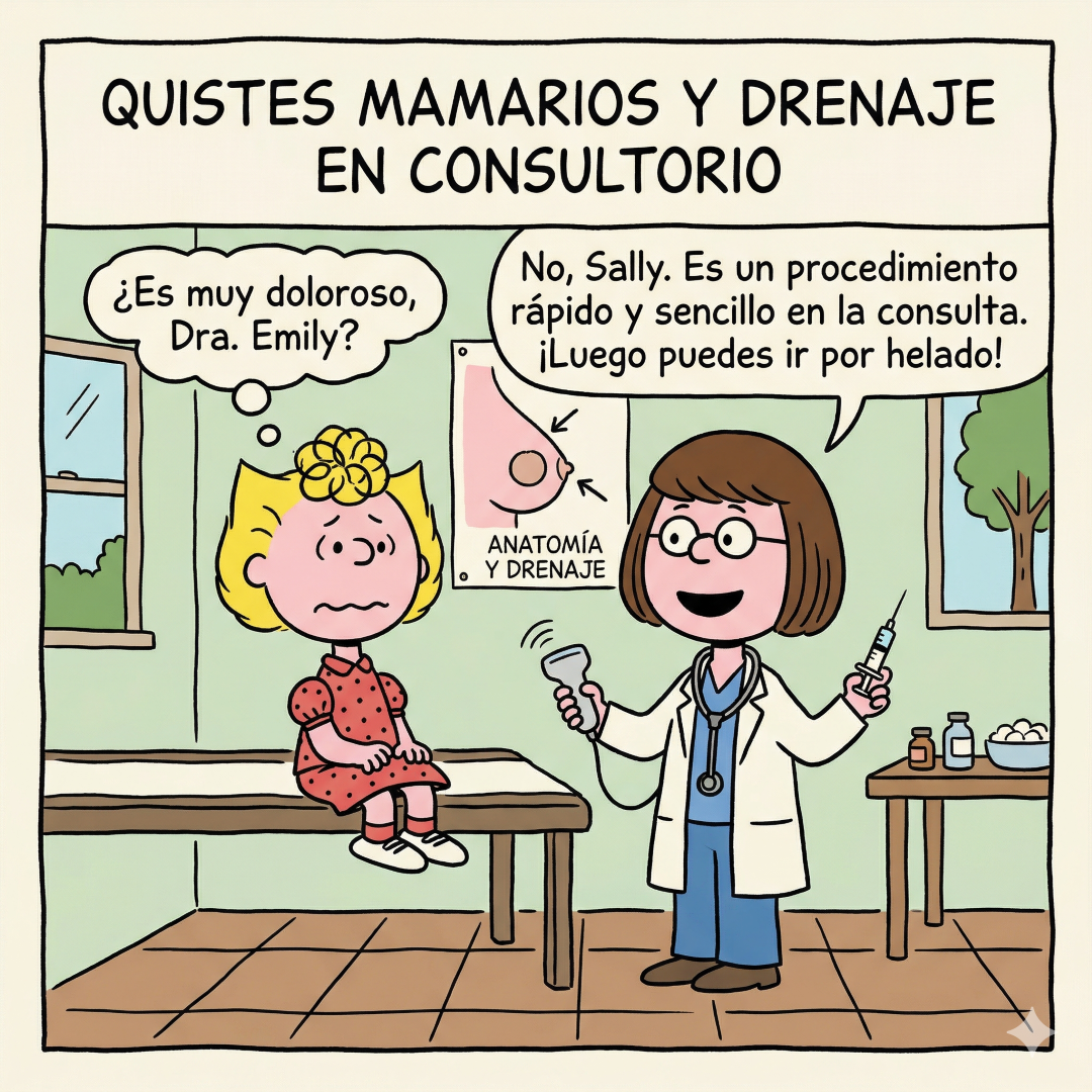 Drenaje de Quiste Mamario